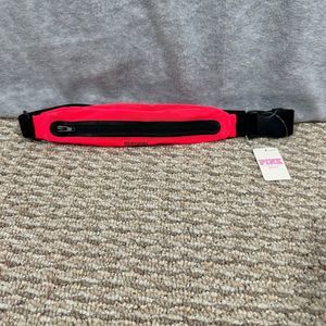 Victoria's Secret...PINK...Slim‎ Mesh Sport Fanny Pack BRIGHT Pink  New